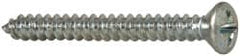 Value Collection - #6 Oval Head Phillips Sheet Metal Screw - Steel, 1-1/4" OAL, AISI 1016, ANSI/ASME B18.6.4, ASME B18.6.3 & SAE J933, Grade 1016-1024 - Americas Industrial Supply