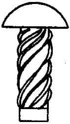 Value Collection - #14 Round Head Sheet Metal Screw - Steel, 1/2" Length Under Head, AISI 1016, ASME B18.6.3 & ASME B18.6.4, Grade 1016-1024 - Americas Industrial Supply