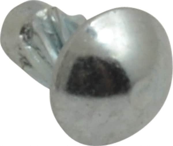 Value Collection - #4 Round Head Sheet Metal Screw - Steel, 3/16" Length Under Head, AISI 1016, ASME B18.6.3 & ASME B18.6.4, Grade 1016-1024 - Americas Industrial Supply