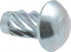 Value Collection - #6 Round Head Sheet Metal Screw - Steel, 1/4" Length Under Head, AISI 1016, ASME B18.6.3 & ASME B18.6.4, Grade 1016-1024 - Americas Industrial Supply