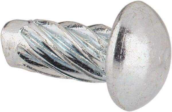 Value Collection - #8 Round Head Sheet Metal Screw - Steel, 3/8" Length Under Head, AISI 1016, ASME B18.6.3 & ASME B18.6.4, Grade 1016-1024 - Americas Industrial Supply
