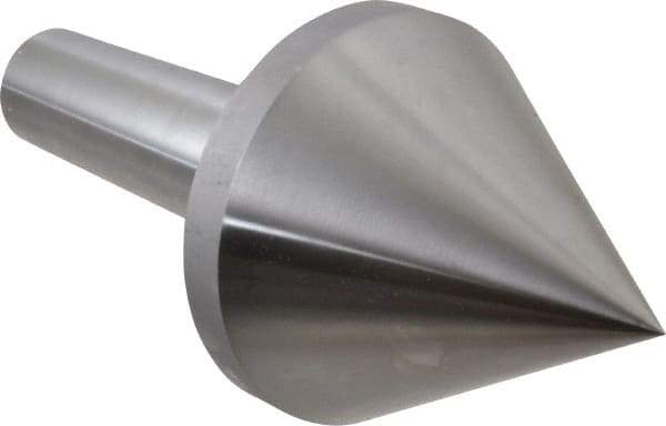 Riten - MT5 Taper Shank, Live Center - 4-1/2" Point Diam, 4-7/16" Point Len, 1,500 Lb Max Workpc, Pipe Nose Point - Americas Industrial Supply