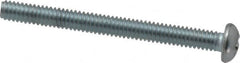 Value Collection - #8-32 UNC, 1-3/4" Length Under Head Phillips Drive Machine Screw - Round Head, Grade 2 Steel, Zinc-Plated Finish, Without Washer - Americas Industrial Supply