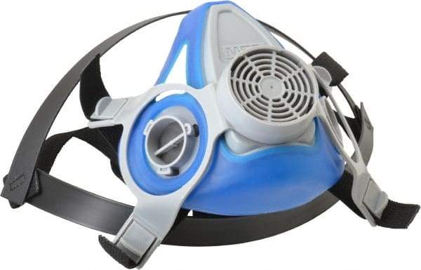 MSA - Series Advantage 200 LS, Size S Half Mask Respirator - 2-Point Suspension, Bayonet Connection - Americas Industrial Supply