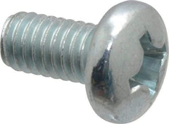 Value Collection - 5/16-18 UNC, 5/8" Length Under Head Phillips Drive Machine Screw - Pan Head, Grade 2 Steel, Zinc-Plated Finish, Without Washer - Americas Industrial Supply