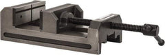 Palmgren - 6" Jaw Opening Capacity x 2" Throat Depth, Horizontal Drill Press Vise - 6" Wide Jaw, Stationary Base, Standard Speed, 11-15/16" OAL x 3-1/2" Overall Height - Americas Industrial Supply
