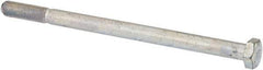 Made in USA - 5/16-24 UNF, 5" Length Under Head Hex Head Cap Screw - Partially Threaded, Grade 5 Steel, Zinc-Plated Finish, 7/16" Hex - Americas Industrial Supply