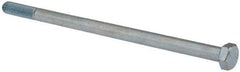 Made in USA - 5/16-24 UNF, 6" Length Under Head Hex Head Cap Screw - Partially Threaded, Grade 5 Steel, Zinc-Plated Finish, 7/16" Hex - Americas Industrial Supply