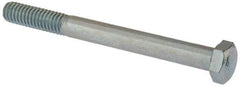 Value Collection - 5/16-18 UNC, 3-1/4" Length Under Head Hex Head Cap Screw - Partially Threaded, Grade 2 Steel, Zinc-Plated Finish, 1/2" Hex - Americas Industrial Supply