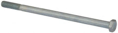 Value Collection - 5/16-18 UNC, 5-1/2" Length Under Head Hex Head Cap Screw - Partially Threaded, Grade 2 Steel, Zinc-Plated Finish, 1/2" Hex - Americas Industrial Supply