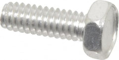 Value Collection - 1/4-20 UNC, 3/4" Length Under Head Hex Head Cap Screw - Grade 2024T4 Aluminum, 7/16" Hex - Americas Industrial Supply