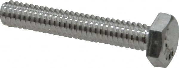 Value Collection - 1/4-20 UNC, 1-1/2" Length Under Head Hex Head Cap Screw - Grade 2024T4 Aluminum, 7/16" Hex - Americas Industrial Supply