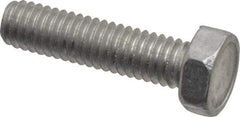 Value Collection - 5/16-18 UNC, 1-1/4" Length Under Head Hex Head Cap Screw - Grade 2024T4 Aluminum, 1/2" Hex - Americas Industrial Supply