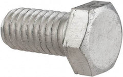 Value Collection - 3/8-16 UNC, 3/4" Length Under Head Hex Head Cap Screw - Grade 2024T4 Aluminum, 9/16" Hex - Americas Industrial Supply