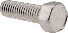 Value Collection - 3/8-16 UNC, 1-1/4" Length Under Head Hex Head Cap Screw - Grade 2024T4 Aluminum, 9/16" Hex - Americas Industrial Supply