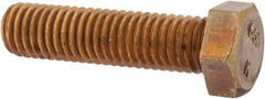 Value Collection - 1/2-13 UNC, 2" Length Under Head Hex Head Cap Screw - Silicon Bronze, 3/4" Hex - Americas Industrial Supply