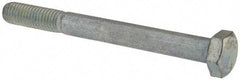 Value Collection - M8x1.25mm Metric Coarse, 80mm Length Under Head Hex Head Cap Screw - Partially Threaded, Grade 8.8 Steel, Zinc-Plated Finish, 13mm Hex - Americas Industrial Supply