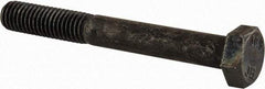 Value Collection - M8x1.25mm Metric Coarse, 65mm Length Under Head Hex Head Cap Screw - Partially Threaded, Grade 10.9 Steel, Black Oxide Finish, 13mm Hex - Americas Industrial Supply
