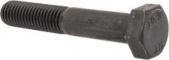 Value Collection - M12x1.75mm Metric Coarse, 70mm Length Under Head Hex Head Cap Screw - Partially Threaded, Grade 10.9 Steel, Black Oxide Finish, 19mm Hex - Americas Industrial Supply