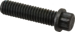 Value Collection - 5/16-18 UNC, 1-1/4" Length Under Head, 12 Point Drive Flange Bolt - 1-1/4" Thread Length, 170M PSI Alloy Steel, Smooth Flange, Uncoated - Americas Industrial Supply