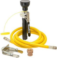 Bradley - Plumbed Drench Hoses Mount: Wall Style: Single Spray Head - Americas Industrial Supply