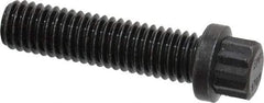 Value Collection - 7/16-14 UNC, 1-3/4" Length Under Head, 12 Point Drive Flange Bolt - 1-3/4" Thread Length, 170M PSI Alloy Steel, Smooth Flange, Uncoated - Americas Industrial Supply