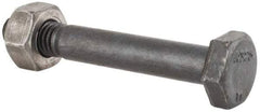 Value Collection - 1/2-13 Thread, 3-1/2" Length Under Head, Steel Hex Head Bolt - Uncoated, UNC Thread, ASTM A325 - Americas Industrial Supply