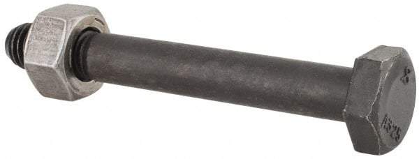 Value Collection - 1/2-13 Thread, 4" Length Under Head, Steel Hex Head Bolt - Uncoated, UNC Thread, ASTM A325 - Americas Industrial Supply