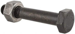 Value Collection - 5/8-11 Thread, 3-3/4" Length Under Head, Steel Hex Head Bolt - Uncoated, UNC Thread, ASTM A325 - Americas Industrial Supply