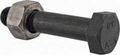 Value Collection - 3/4-10 Thread, 3-3/4" Length Under Head, Steel Hex Head Bolt - Uncoated, UNC Thread, ASTM A325 - Americas Industrial Supply