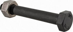 Value Collection - 3/4-10 Thread, 5-1/2" Length Under Head, Steel Hex Head Bolt - Uncoated, UNC Thread, ASTM A325 - Americas Industrial Supply