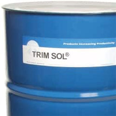 Master Fluid Solutions - Trim SOL LC sf, 54 Gal Drum Cutting & Grinding Fluid - Water Soluble, For Cutting, Grinding - Americas Industrial Supply