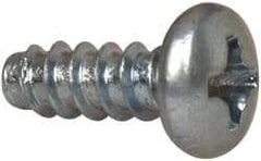 Value Collection - #6 Pan Head Phillips Sheet Metal Screw - Steel, 3/8" Length Under Head, Grade 2 - Americas Industrial Supply