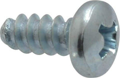Value Collection - #8 Pan Head Phillips Sheet Metal Screw - Steel, 3/8" Length Under Head, Grade 2 - Americas Industrial Supply