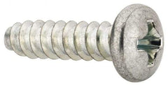 Value Collection - #8 Pan Head Phillips Sheet Metal Screw - Steel, 5/8" Length Under Head, Grade 2 - Americas Industrial Supply