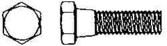 Value Collection - 3/8-16 Thread, 6" Length Under Head, Steel Hex Head Bolt - Hot Dipped Galvanized Coated, UNC Thread, ASTM A307, Grade 2 - Americas Industrial Supply