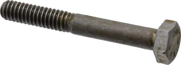 Value Collection - 1/4-20 Thread, 2" Length Under Head, Steel Hex Head Bolt - Uncoated, UNC Thread, ASTM A307, Grade 2 - Americas Industrial Supply