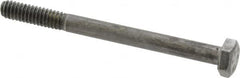 Value Collection - 1/4-20 Thread, 3" Length Under Head, Steel Hex Head Bolt - Uncoated, UNC Thread, ASTM A307, Grade 2 - Americas Industrial Supply