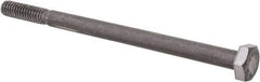 Value Collection - 1/4-20 Thread, 4" Length Under Head, Steel Hex Head Bolt - Uncoated, UNC Thread, ASTM A307, Grade 2 - Americas Industrial Supply