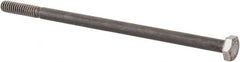 Value Collection - 1/4-20 Thread, 5" Length Under Head, Steel Hex Head Bolt - Uncoated, UNC Thread, ASTM A307, Grade 2 - Americas Industrial Supply