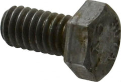 Value Collection - 5/16-18 Thread, 5/8" Length Under Head, Steel Hex Head Bolt - Uncoated, UNC Thread, ASTM A307, Grade 2 - Americas Industrial Supply