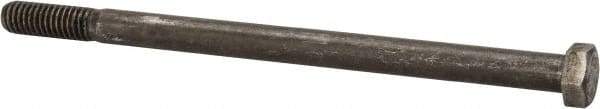 Value Collection - 3/8-16 Thread, 6" Length Under Head, Steel Hex Head Bolt - Uncoated, UNC Thread, ASTM A307, Grade 2 - Americas Industrial Supply