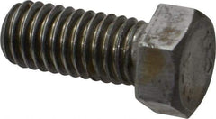 Value Collection - 7/16-14 Thread, 1" Length Under Head, Steel Hex Head Bolt - Uncoated, UNC Thread, ASTM A307, Grade 2 - Americas Industrial Supply