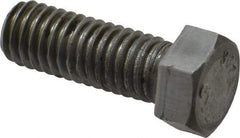 Value Collection - 7/16-14 Thread, 1-1/4" Length Under Head, Steel Hex Head Bolt - Uncoated, UNC Thread, ASTM A307, Grade 2 - Americas Industrial Supply