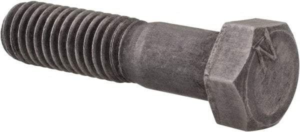 Value Collection - 7/16-14 Thread, 1-3/4" Length Under Head, Steel Hex Head Bolt - Uncoated, UNC Thread, ASTM A307, Grade 2 - Americas Industrial Supply