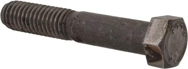 Value Collection - 7/16-14 Thread, 2-1/2" Length Under Head, Steel Hex Head Bolt - Uncoated, UNC Thread, ASTM A307, Grade 2 - Americas Industrial Supply