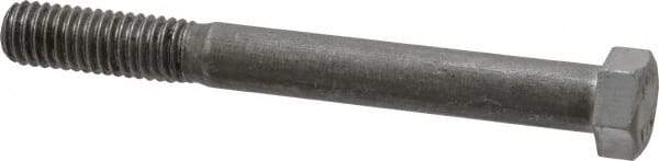 Value Collection - 7/16-14 Thread, 4" Length Under Head, Steel Hex Head Bolt - Uncoated, UNC Thread, ASTM A307, Grade 2 - Americas Industrial Supply