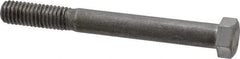 Value Collection - 7/16-14 Thread, 4" Length Under Head, Steel Hex Head Bolt - Uncoated, UNC Thread, ASTM A307, Grade 2 - Americas Industrial Supply