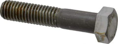 Value Collection - 1/2-13 Thread, 2-1/2" Length Under Head, Steel Hex Head Bolt - Uncoated, UNC Thread, ASTM A307, Grade 2 - Americas Industrial Supply