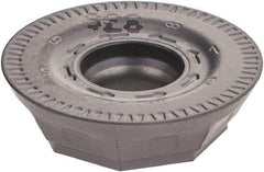Iscar - RFMT1905 76 Grade IC928 Carbide Milling Insert - TiAlN Finish, 0.2157" Thick, 0.7772" Inscribed Circle - Americas Industrial Supply